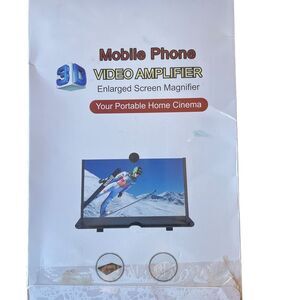3D Video Amplifier Mobile‎ Phone Screen Magnifier Portable Home Cinema